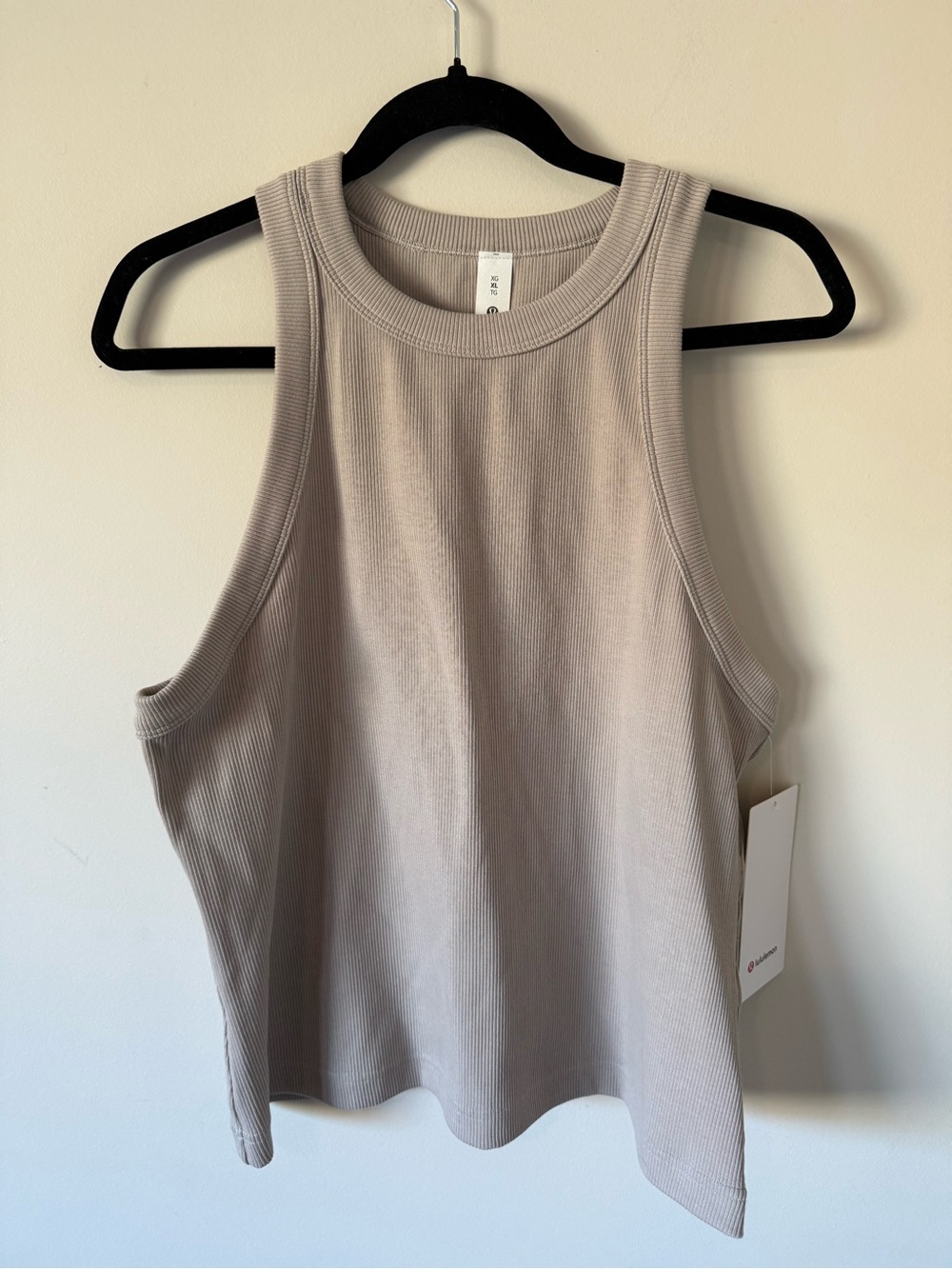 NWT LULULEMON RIBBED HEAVYWEIGHT COTTON TANKTOP